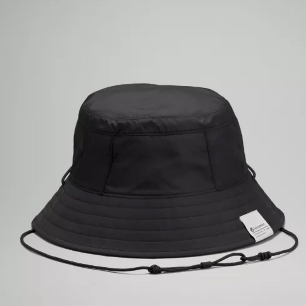 lululemon Patch Logo Bucket Hat‎ black size s/m NWT - Picture 3 of 8